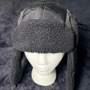 Black Trapper Men's Hat